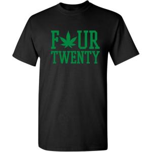 image420 Graphic Tees for Men IVXX Marijuana Weed THC Cannabis CBD Stoners T ShirtBlack7