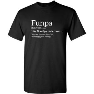 imageGraphic Tees for Dad Fathers Day Shirts Graphic Grandpa Gifts for Pop Funny T ShirtBlack28