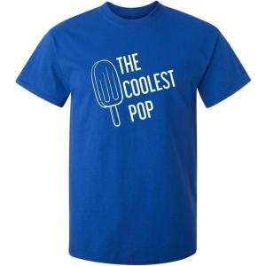 imageThe Coolest Pop for Dad Graphic Dad Gifts T ShirtRoyal