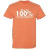imageAlways Give Hundred Percent Funny Graphic Tee  Bold Sarcastic Humor Mens TShirts  Graphic Novelty Sarcastic Funny T ShirtSunset