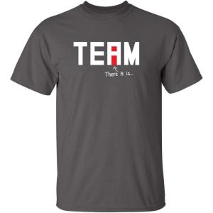 imageI Found The I in Team Sports T Shirt  Classic Style for Everyday Wear  Cool Look with Novelty Sarcastic Funny T ShirtsCharcoal