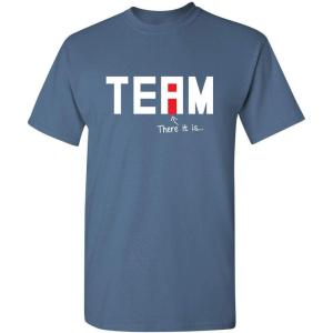imageI Found The I in Team Sports T Shirt  Classic Style for Everyday Wear  Cool Look with Novelty Sarcastic Funny T ShirtsDusk