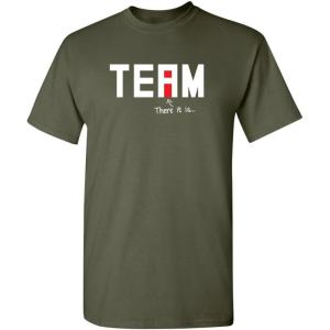 imageI Found The I in Team Sports T Shirt  Classic Style for Everyday Wear  Cool Look with Novelty Sarcastic Funny T ShirtsMilitary