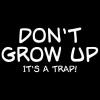 imageDont Grow Up Its A Trap  Mens Graphic Tee Casual  Trendy Funny Tee Shirts for Men  Novelty Sarcastic Funny T ShirtRed