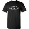 imageDont Grow Up Its A Trap  Mens Graphic Tee Casual  Trendy Funny Tee Shirts for Men  Novelty Sarcastic Funny T ShirtBlack