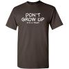 imageDont Grow Up Its A Trap  Mens Graphic Tee Casual  Trendy Funny Tee Shirts for Men  Novelty Sarcastic Funny T ShirtBrown