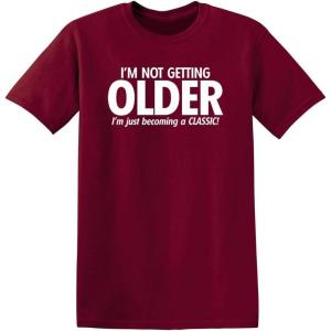 imageBecoming A Classic Funny Graphic Tee  Hilarious Mens Humor Shirt  Mens Funny T Shirts  Graphic Novelty Sarcastic T ShirtGarnet