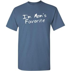 imageIm Moms Favorite Christmas Children Sibling Rivalry Tee  Premium Mens T Shirts  Graphic Novelty Sarcastic Funny T ShirtDusk