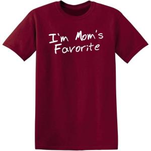 imageIm Moms Favorite Christmas Children Sibling Rivalry Tee  Premium Mens T Shirts  Graphic Novelty Sarcastic Funny T ShirtGarnet