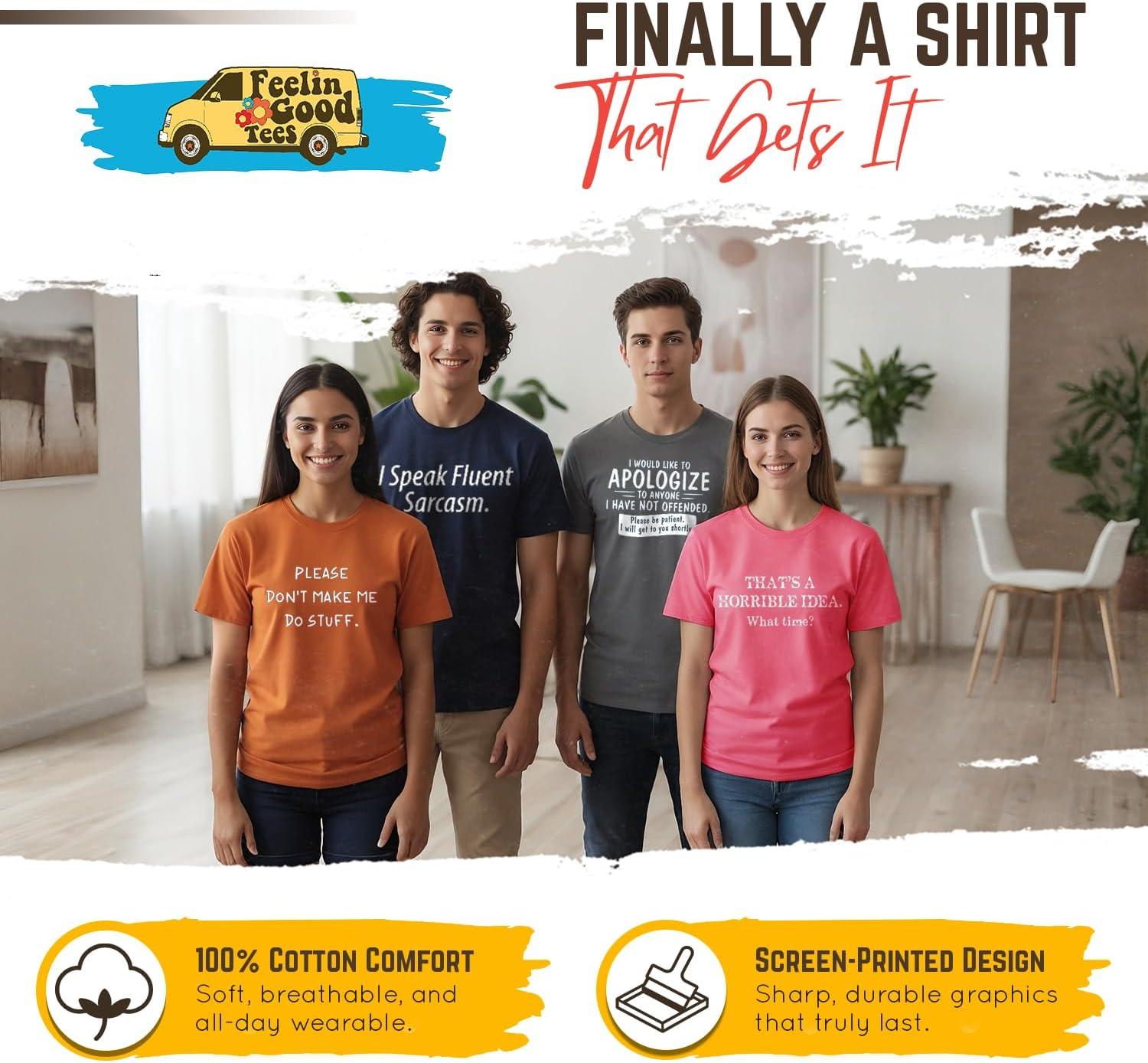 imageAh The Element of Surprise  Mens Graphic TShirts Funny  Cool Graphic Tees Men Vintage  Novelty Sarcastic Funny T ShirtForest