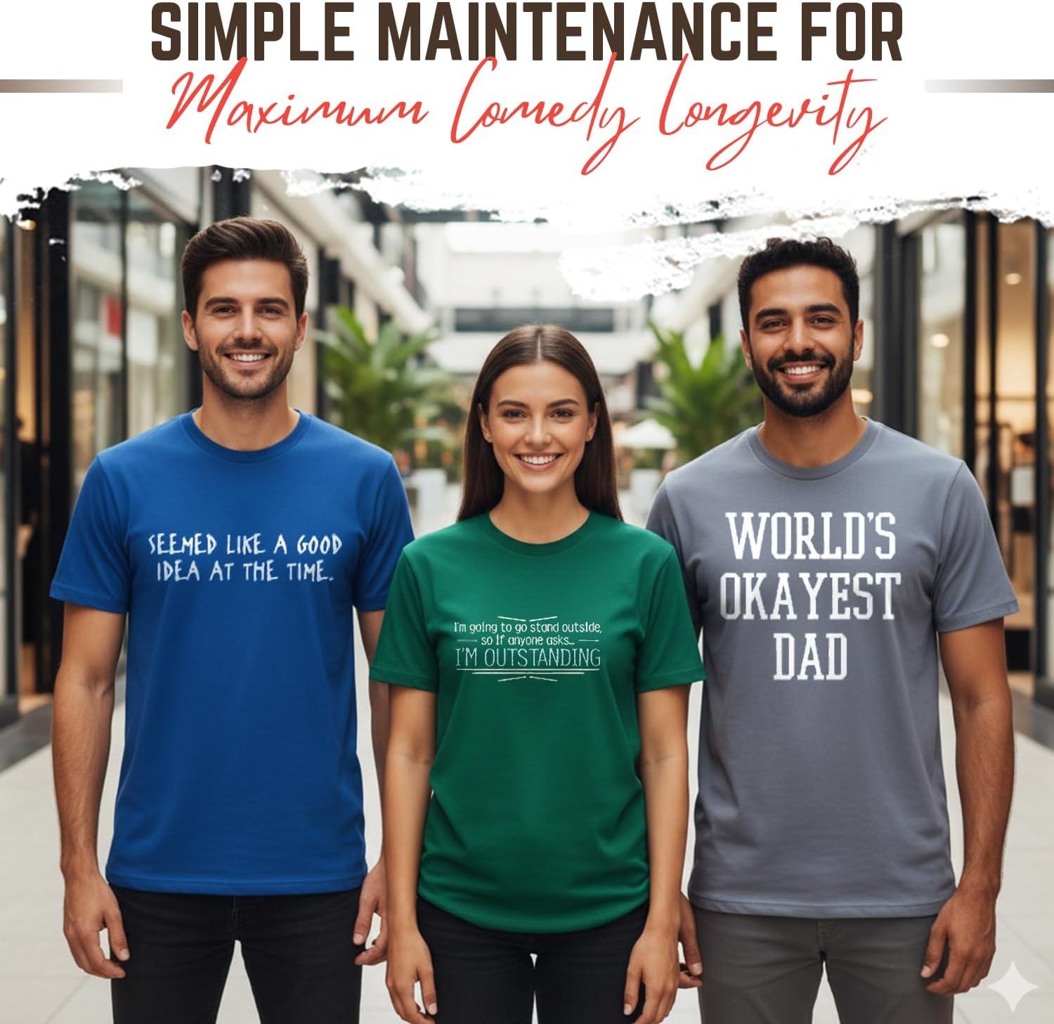 imageAh The Element of Surprise  Mens Graphic TShirts Funny  Cool Graphic Tees Men Vintage  Novelty Sarcastic Funny T ShirtRoyal