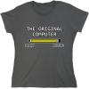 imageThe Original Computer Vintage Retro Sarcastic Mens Tees  Novelty Funny Graphics TShirts  Casual Graphics Funny T ShirtCharcoal