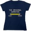 imageThe Original Computer Vintage Retro Sarcastic Mens Tees  Novelty Funny Graphics TShirts  Casual Graphics Funny T ShirtNavy