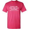 imageAnnoy Those of Us That Do Graphic Novelty Sarcastic Funny T ShirtPink