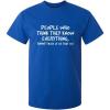 imageAnnoy Those of Us That Do Graphic Novelty Sarcastic Funny T ShirtRoyal