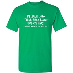 imageAnnoy Those of Us That Do Graphic Novelty Sarcastic Funny T ShirtIrish