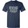 imageRevenge is Beneath Me Mens Graphics Novelty TShirts  Casual Funny Sarcastic Tees for MenNavy