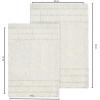 imageAnne Klein 2 Piece 100 Cotton Reverie Solid Bath Rug Set 17quot x 24quotampamp 20quot x 30quot White