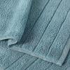 imageAnne Klein 6Piece Reverie Towel Set 2 Bath Towels 2 Hand Towels 2 Wash Cloths 100 Cotton Light GreyAqua