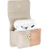 imageAnne Klein Faux Leather Case for Apple AirPods ProBeigeBlush Pink