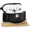 imageAnne Klein Faux Leather Case for Apple AirPods ProBlackGold