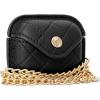 imageAnne Klein Faux Leather Case for Apple AirPods ProBlackGold