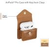 imageAnne Klein Faux Leather Case for Apple AirPods ProHoney BrownGold