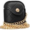 imageAnne Klein Faux Leather Case for Apple AirPodsBlackGold