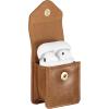 imageAnne Klein Faux Leather Case for Apple AirPodsHoney BrownGold