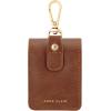 imageAnne Klein Faux Leather Case for Apple AirPodsHoney BrownGold