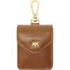 imageAnne Klein Faux Leather Case for Apple AirPodsHoney BrownGold