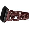imageAnne Klein Fashion Chain Bracelet for Apple Watch Secure Adjustable Apple Watch Replacement Band Fits Most WristsBrown