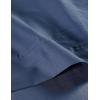 imageAnne Klein Reverie 100 Cotton Solid Sheet Set Twin BlueGreyNavy