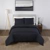 imageAnne Klein Torringford 2 Piece Quilt Set Twin BlackBlack