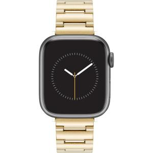 imageAnne Klein Fashion Bracelet for Apple Watch Secure Adjustable Apple Watch Replacement Band Fits Most WristsGold