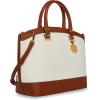imageAnne Klein New Recruits Dome SatchelAnne White Saddle