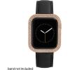imageAnne Klein Premium Crystal Bumper Compatible with Apple Watch Seamless Fit Easy Installation Bumper for Apple WatchRose GoldTone