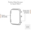 imageAnne Klein Premium Crystal Bumper Compatible with Apple Watch Seamless Fit Easy Installation Bumper for Apple WatchSilver