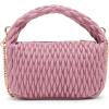 imageAnne Klein Rounded Mini Ruched CrossbodyCosmetic Pink