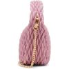 imageAnne Klein Rounded Mini Ruched CrossbodyCosmetic Pink