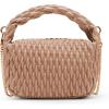 imageAnne Klein Rounded Mini Ruched CrossbodyMink