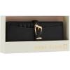 imageAnne Klein Womens Ak 2 Piece Gift Set with Sculpted Buckle Wallet and Removeable Card OrganizerBlack