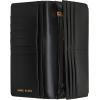imageAnne Klein Womens Ak 2 Piece Gift Set with Sculpted Buckle Wallet and Removeable Card OrganizerBlack