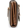 imageAnne Klein Womens Ak 2 Piece Gift Set with Sculpted Buckle Wallet and Removeable Card OrganizerEspresso