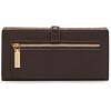 imageAnne Klein Womens Ak 2 Piece Gift Set with Sculpted Buckle Wallet and Removeable Card OrganizerEspresso