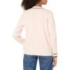 imageAnne Klein Womens Cardigan with Tipped PocketsChalk Pink