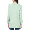 imageAnne Klein Womens Carmel Self Edge Kissing Front CardiganJuniper Crocodile