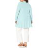 imageAnne Klein Womens Monterey CardiganBlue Shadow Wash