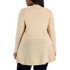 imageAnne Klein Womens Monterey CardiganLatte