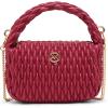 imageAnne Klein Rounded Mini Ruched CrossbodyPassion Pink